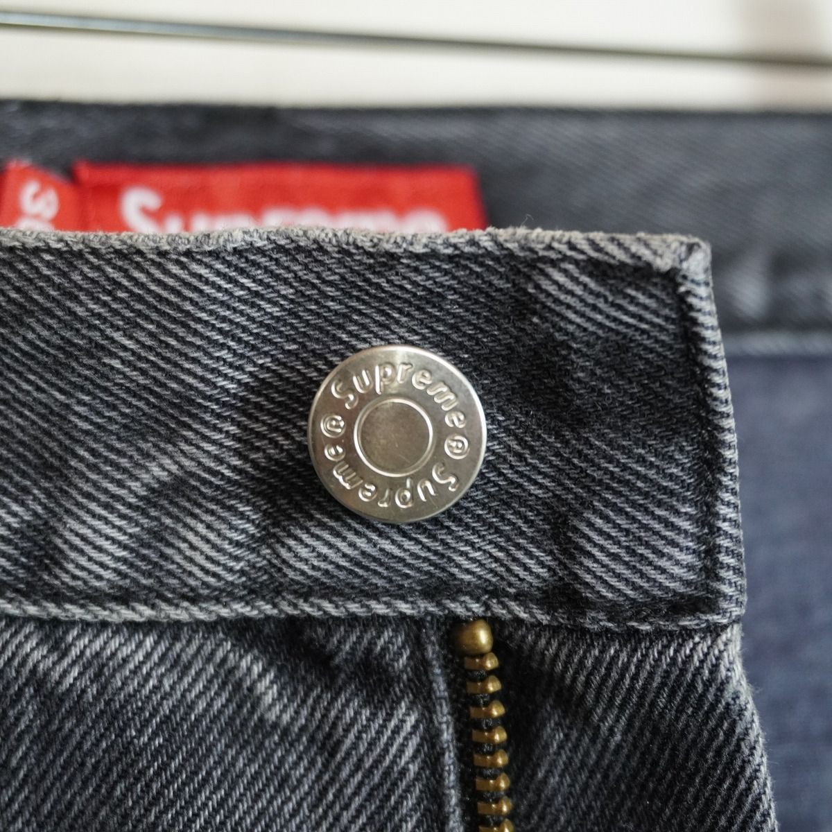 美品】Supreme baggy jean クラシック刺繍ロゴ 36 シュプリーム Baggy 
