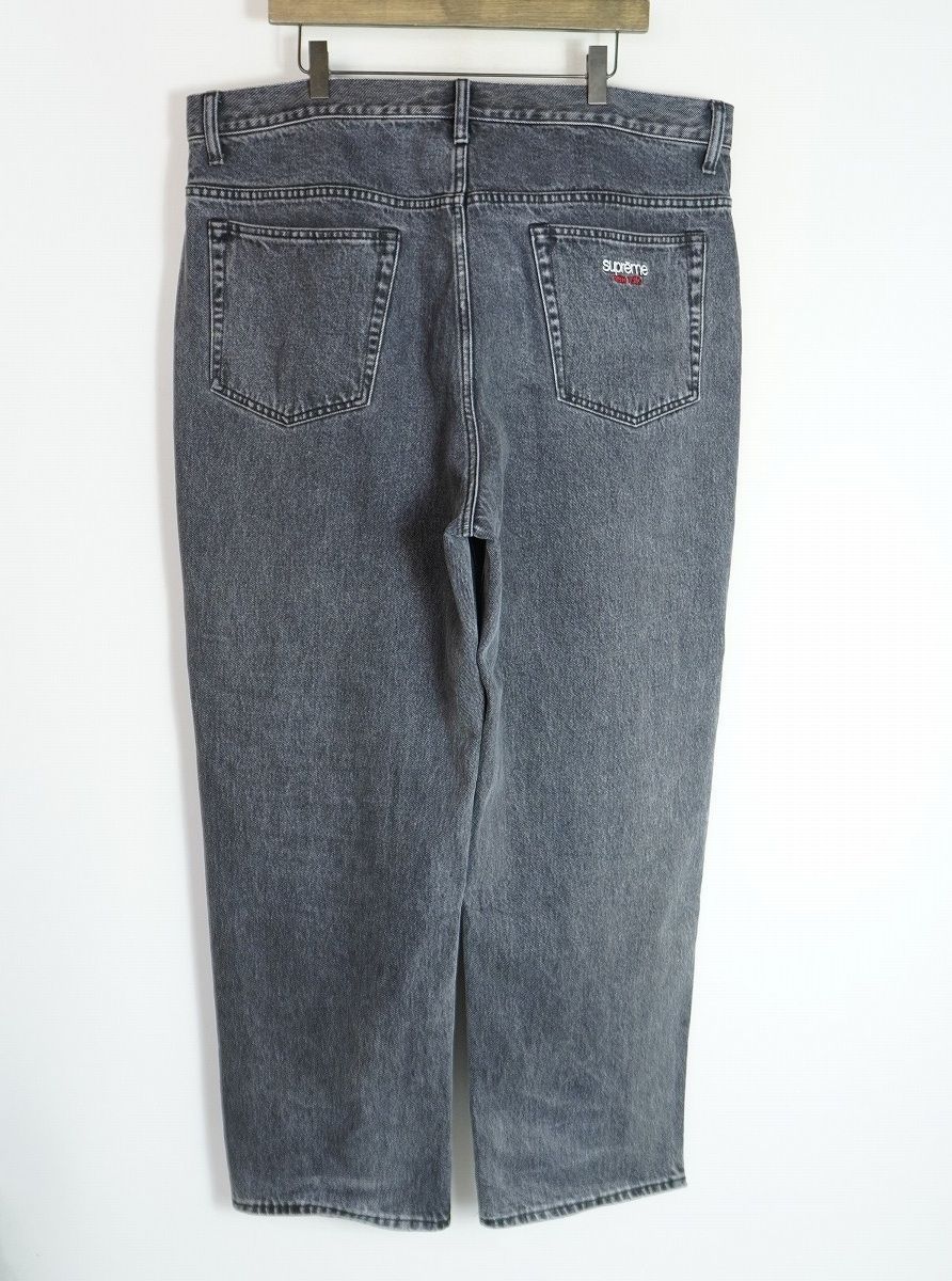 定番 国内正規 23SS SUPREME シュプリーム Baggy Jean Washed Black