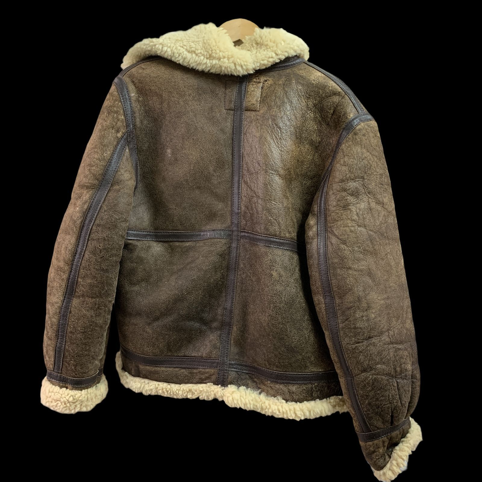 むつ75-072301][併売] Schott ショット 90s TYPE B-3 シープスキン