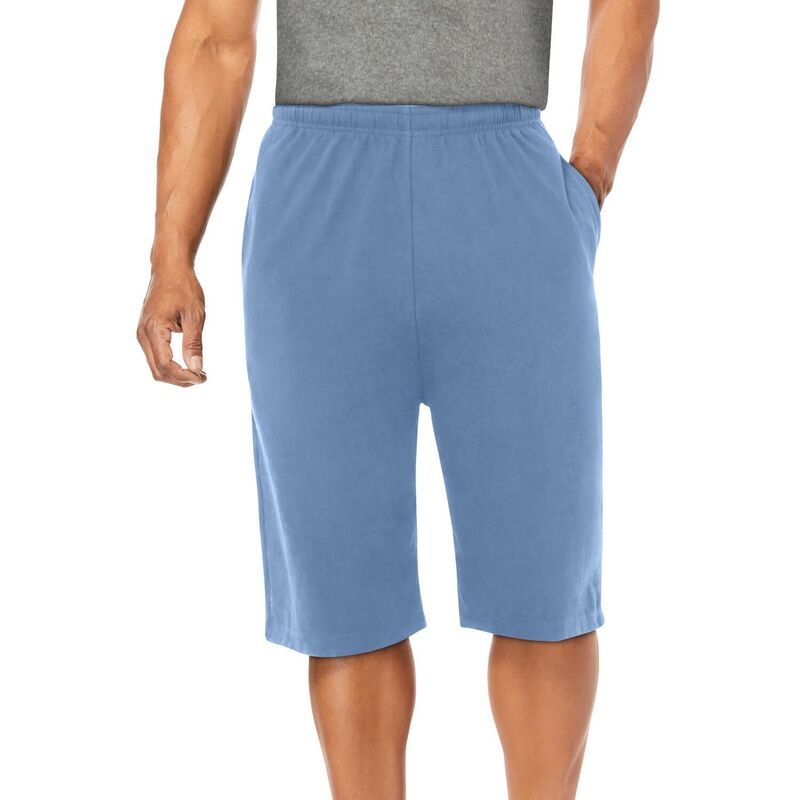 キングサイズ メンズ ボトムス ハーフパンツ・ショーツ トール ショートパンツ ジャージー KingSize Mens Big Tallightweight Longer Length Jersey