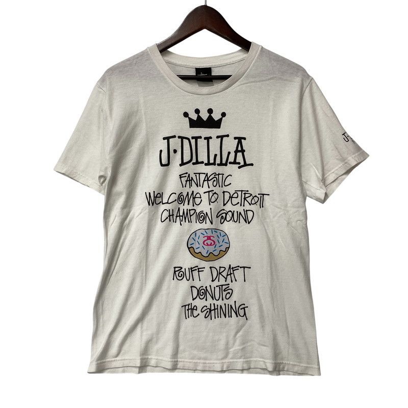 中古品】 STUSSY ステューシー × J DILLA Jディラ DONUT SS TEE