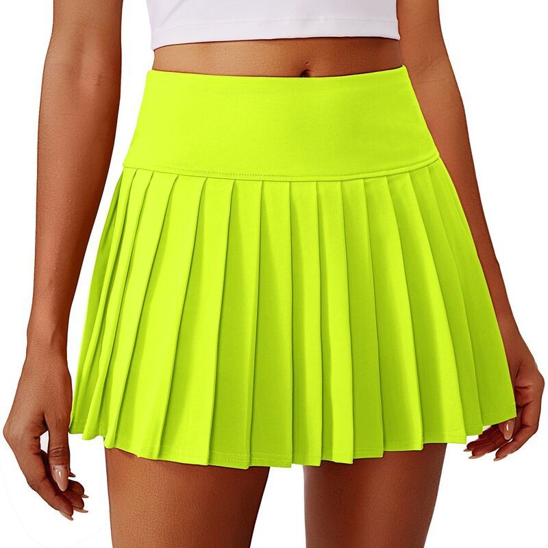 ピンスパーク レディース ボトムスカート プリーツ ミニ PINSPARK Womens Mini Pleated Tenniskort Moisture Wickingolf Skirt with