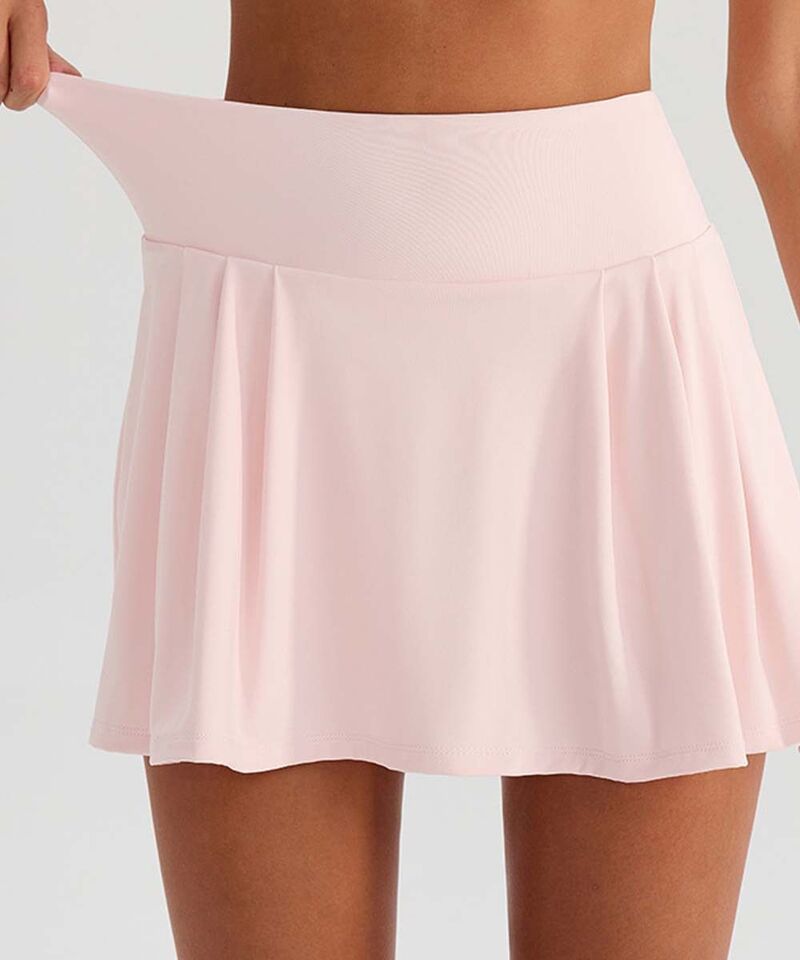 クリアラブ レディース ボトムスカート ハイウエスト Clearlove Womens HighWaisted QuickDry Skort for Sports Pink ピンク