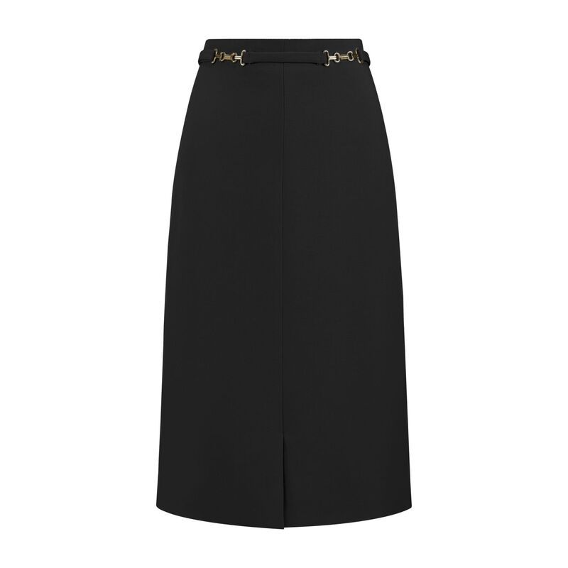 インスパイア シック レディース ボトムスカート ひざ丈 ハイウエスト INSPIRE CHIC Womens Business Pencil Skirt High Waist Formal Work