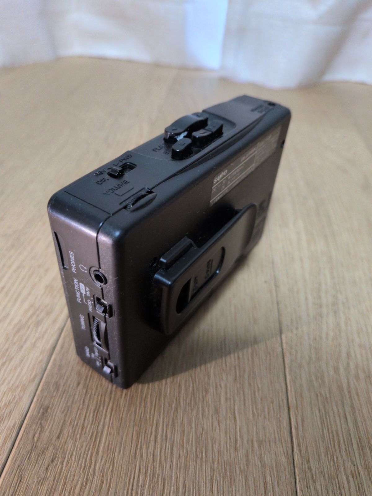 レトロ】SANYO(三洋電機) ラジオカセットプレーヤー JJ-F45(K)オート