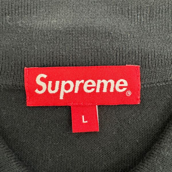 Supreme/シュプリーム【19SS】Pinstripe Half Zip Polo/ピンストライプ