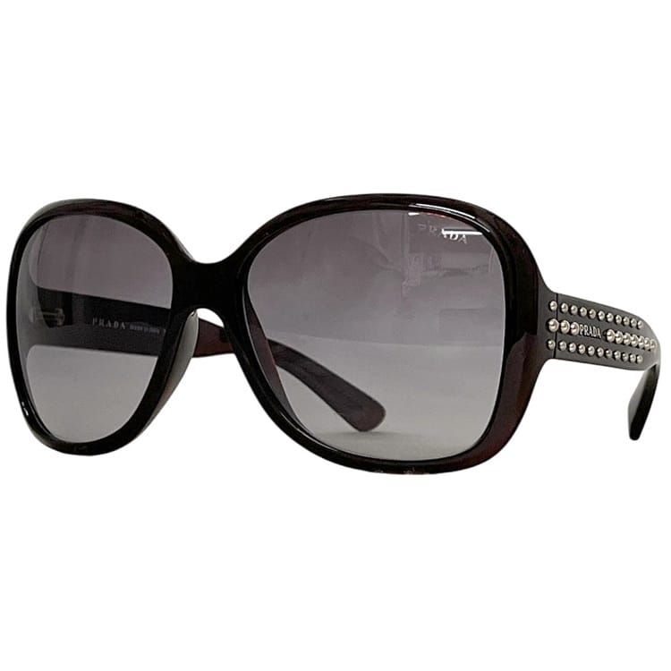プラダ サングラス オーバル SPR04M PRADA プラスチック スタッズ