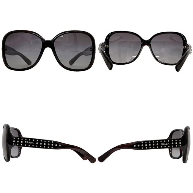 プラダ サングラス オーバル SPR04M PRADA プラスチック スタッズ