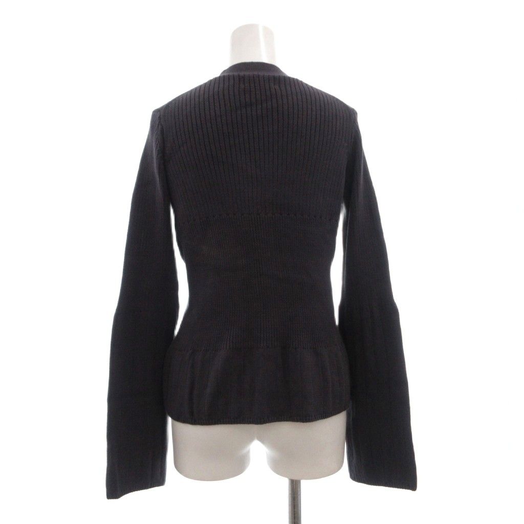 yoshie Inaba カーディガン【美品】 レキップヨシエイナバ L'EQUIPE YOSHIE INABA コットンカーディガン M