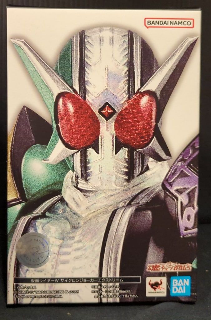 BANDAI SPIRITS S.H.Figuarts 真骨彫製法 仮面ライダーW 仮面ライダーW サイクロンジョーカーエクストリーム