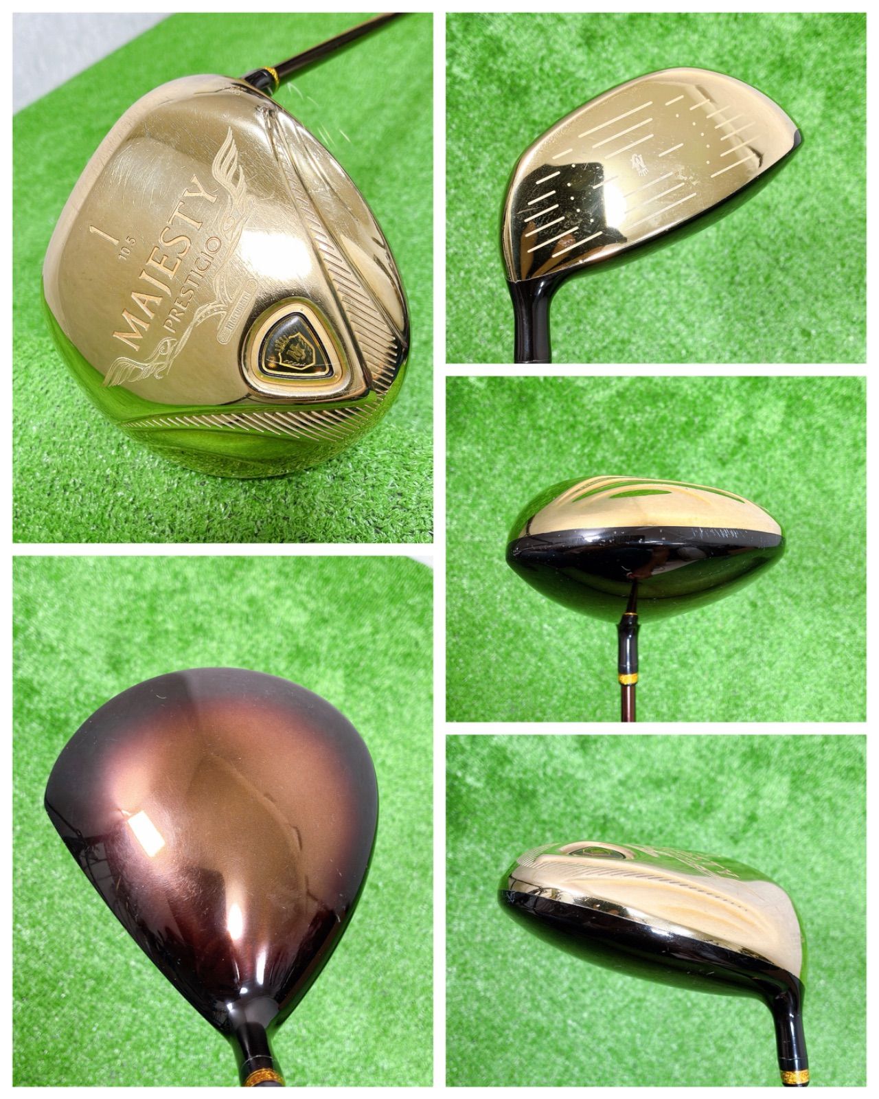 極上名器】マジェスティ プレステジオ ゴールド ウッド 5本セット R