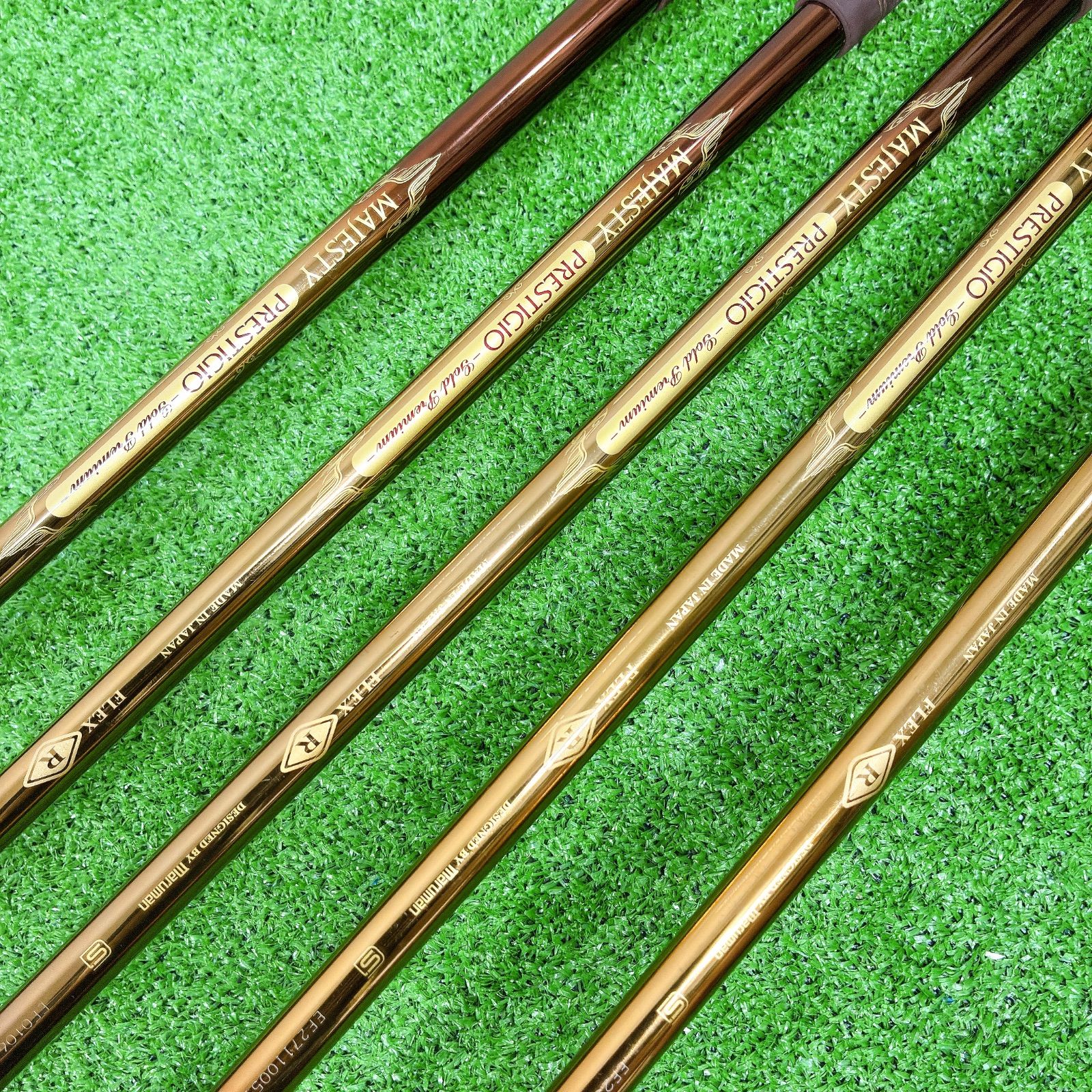 極上名器】マジェスティ プレステジオ ゴールド ウッド 5本セット R