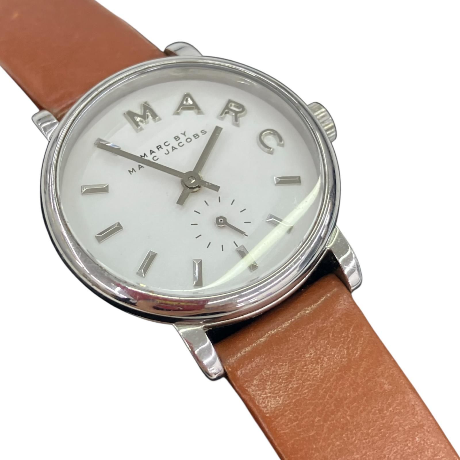 186005 Out of Battery MARC JACOBS Marc Jacobs Watch (Quartz) MBM1270 Leather Band Watch