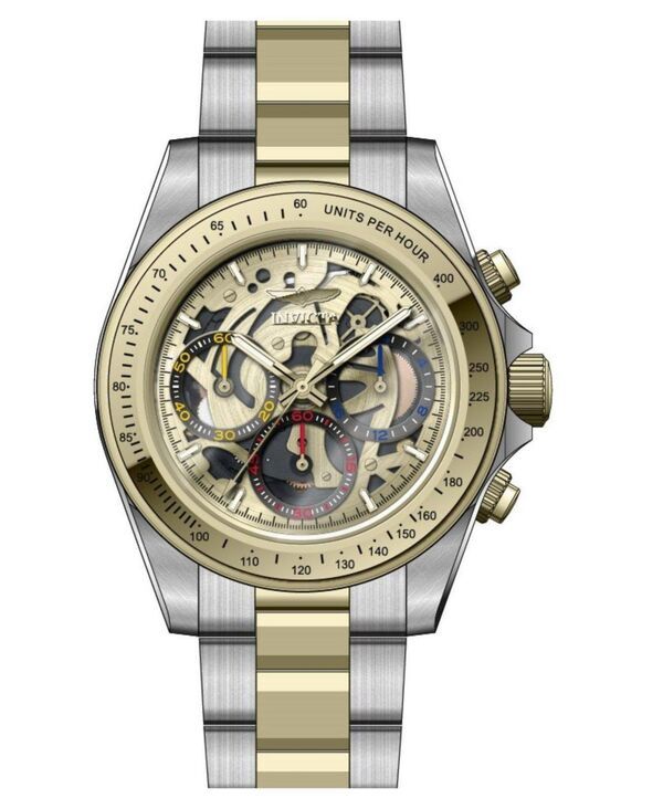 インビクタ メンズ アクセサリー 腕時計 Invicta Mens 50276 Speedway Quartz VD54 Watch Silver シルバー