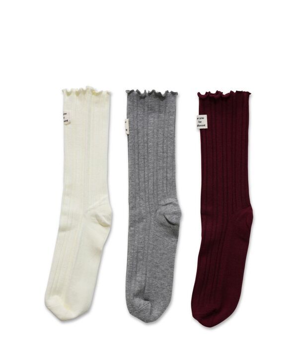 ベルアンドブルーム レディース アンダーウェア 靴下 Belle Bloom Womens Beloved 3 Pack Socks Open miscellaneous 8,380円