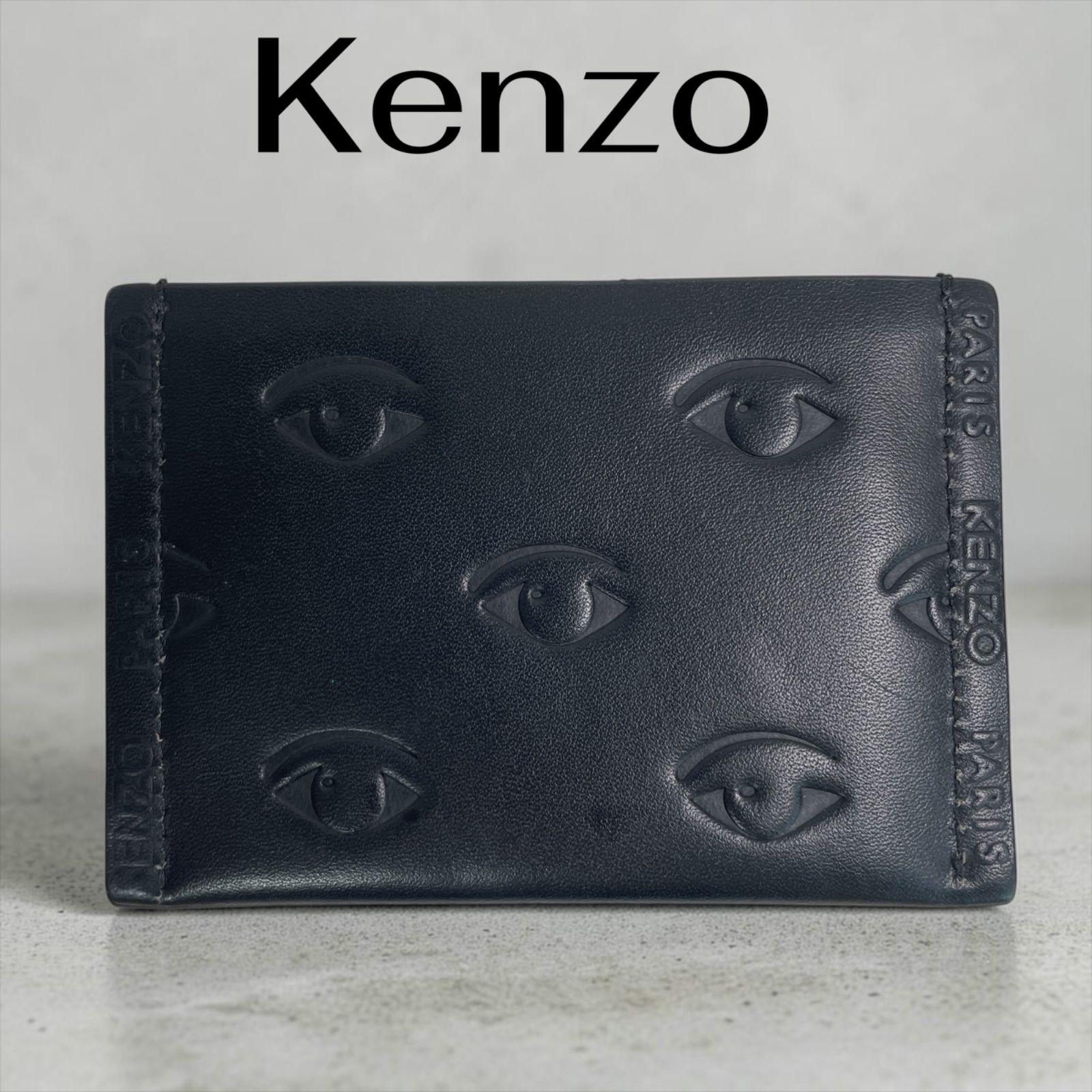 KENZOカードケース KENZO カードケース ブラック KENZO Multi Eyes Card Holder ユニ