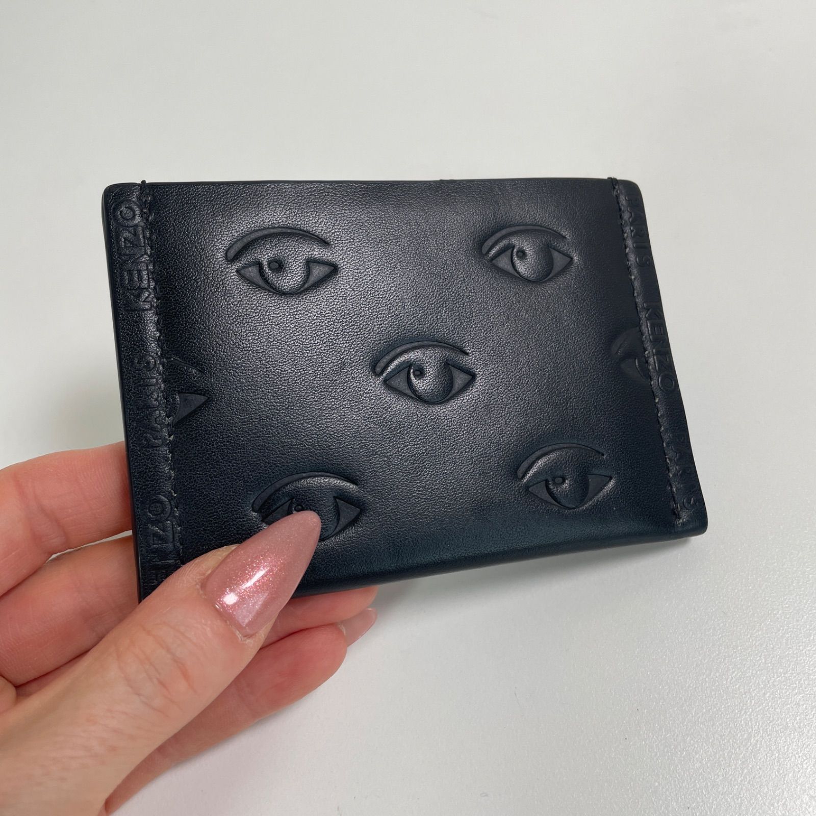 KENZO カードケース ブラック KENZO Multi Eyes Card Holder ユニ
