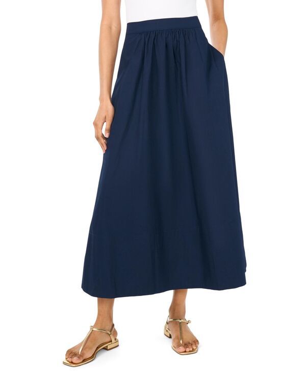 ヴィンスカムート レディース ボトムスカート マキシ Vince Camuto Womens Zipper Long Maxi Skirt Classic Navy ネイビー