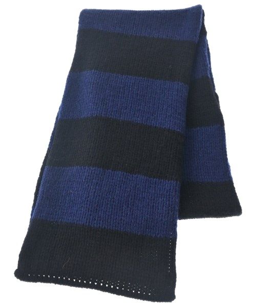 DRIES VAN NOTEN ドリスヴァンノッテン マフラー  青 【古着】【中古】【送料無料】 DRIES VAN NOTEN マフラー メンズ 【古着】【中古】【送料無料