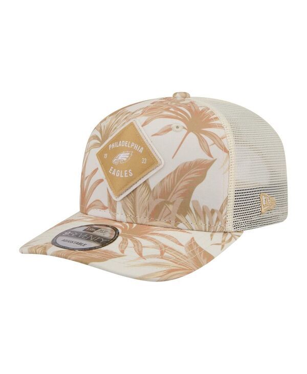 ニューエラ メンズ アクセサリー 帽子 New Era Mens Tan Philadelphia Eagles Tonal Palm COOLERA 9SEVENTY Adjustable Truc