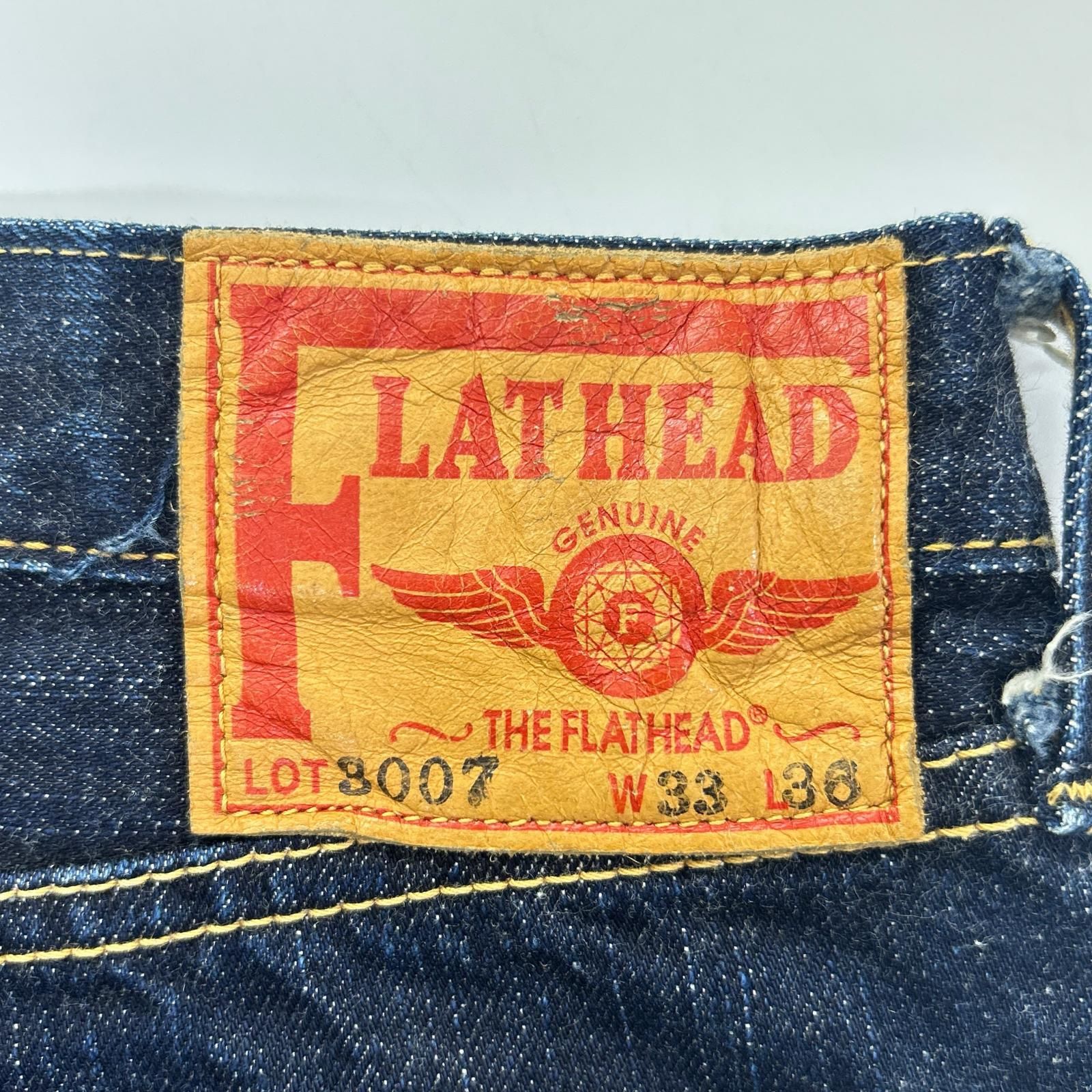 THE FLAT HEAD ザ フラットヘッド 3007 インディゴブルー ブーツカット