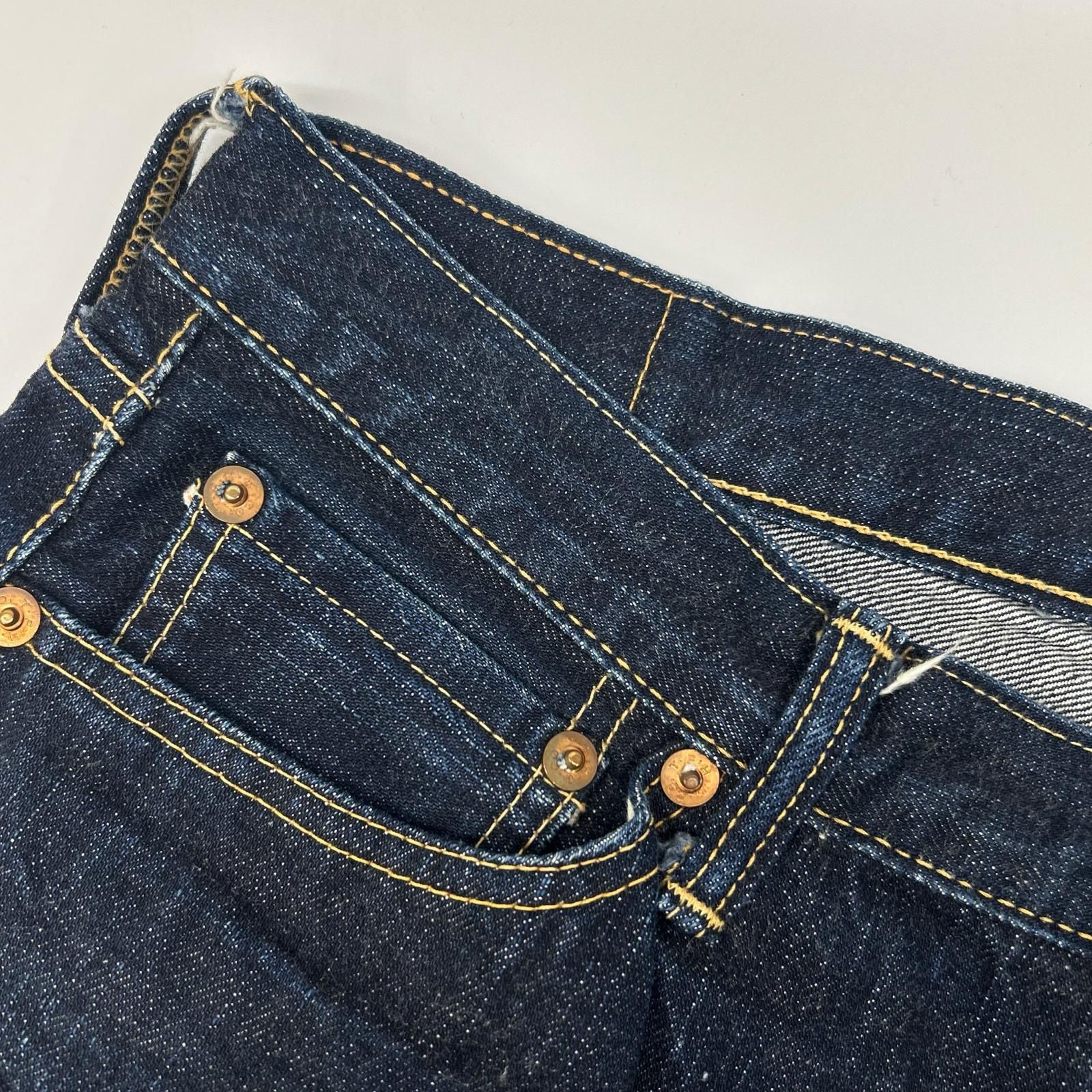 THE FLAT HEAD ザ フラットヘッド 3007 インディゴブルー ブーツカットデニムパンツ 33 THE FLAT HEAD ザ フラットヘッド 3007 インディゴブルー ブーツカット