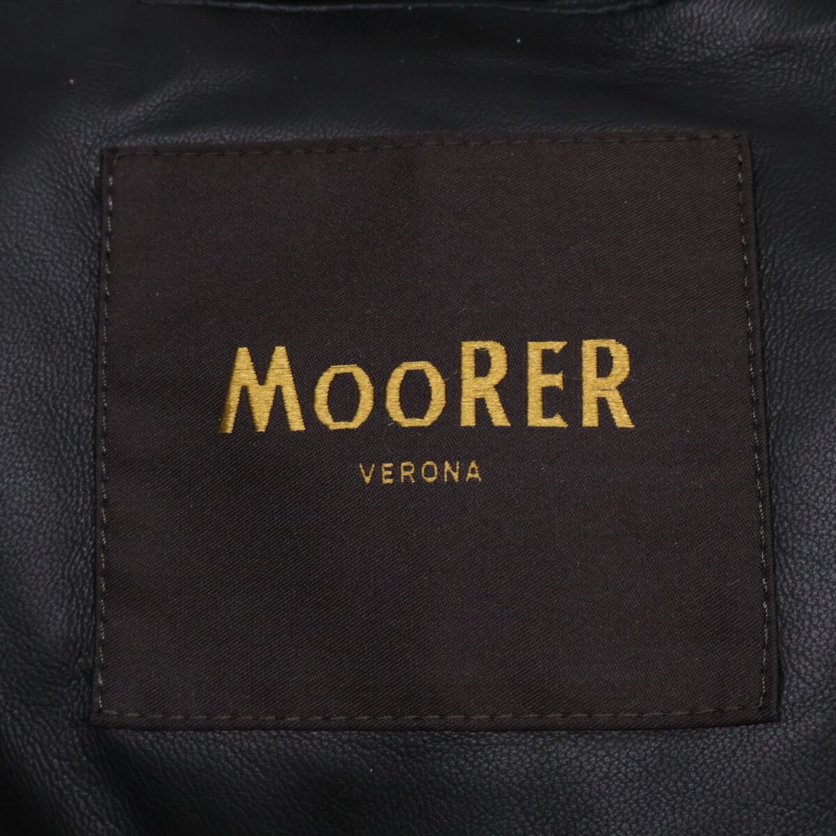 MOORER ムーレー 新品未使用 国内正規 ODISSEO-PEF ラムレザー ダウン