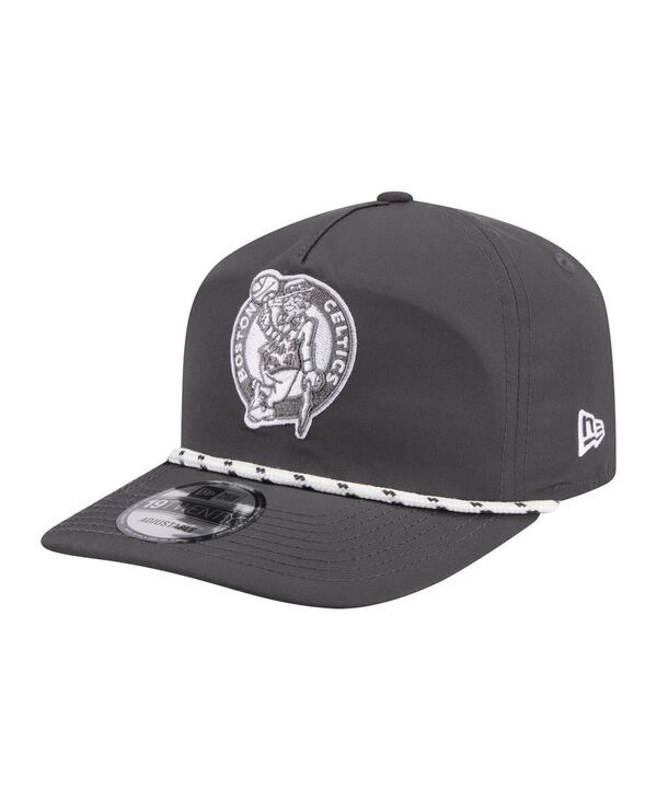 ニューエラ メンズ アクセサリー 帽子 New Era Mens Graphite Boston Celtics Tonal Rope 19TWENTY Adjustable Hat Graphite