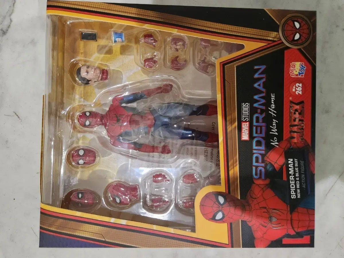 マフェックス Mafex スパイダーマン レッドアンドブルー スーツ