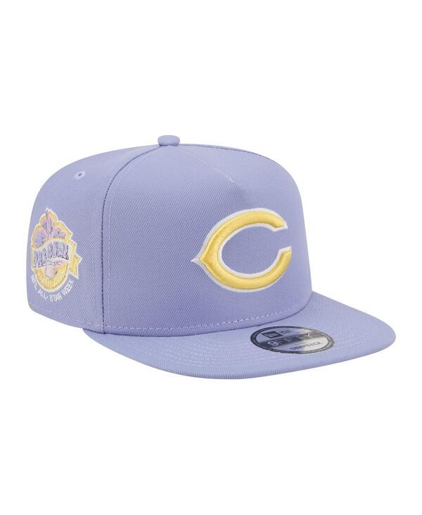 ニューエラ メンズ アクセサリー 帽子 New Era Mens Lavender Chicago Bears Bloom AFrame 9FIFTY Snapback Hat Lavender ラベ