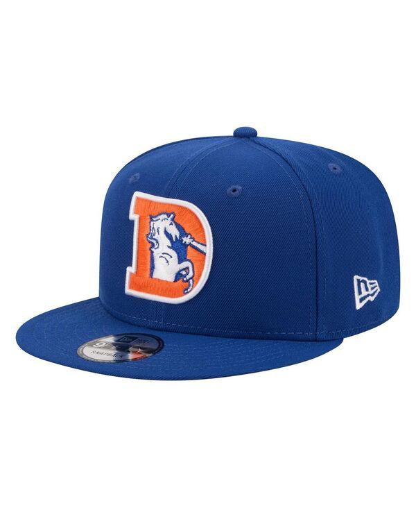 ニューエラ メンズ アクセサリー 帽子 New Era Mens Royal Denver Broncos 9FIFTY Snapback Hat Royal