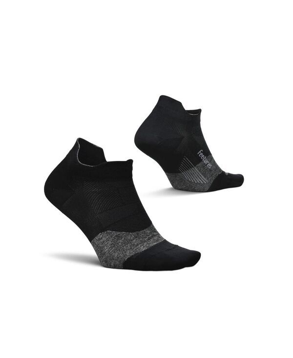 フィーチャー メンズ アンダーウェア 靴下 アンクル Feetures Mens Elite Ultra Light No Show Tab Ankle Socks Sport Sock with T