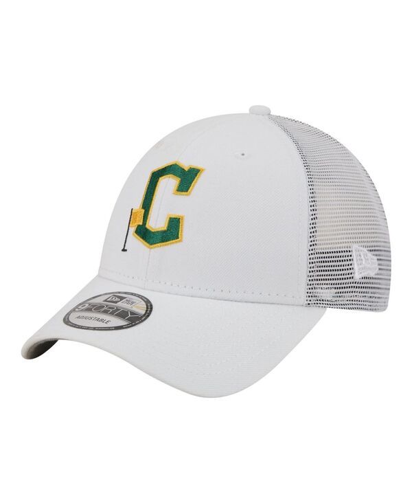 ニューエラ メンズ アクセサリー 帽子 New Era Mens White Cleveland Guardians Flag 9FORTY Trucker Adjustable Hat White 11,005円