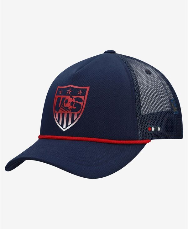 ファンインク メンズ アクセサリー 帽子 Fan Ink Mens and Womens Navy USMNT Atmosphere Adjustable Trucker Hat Navy ネイビー