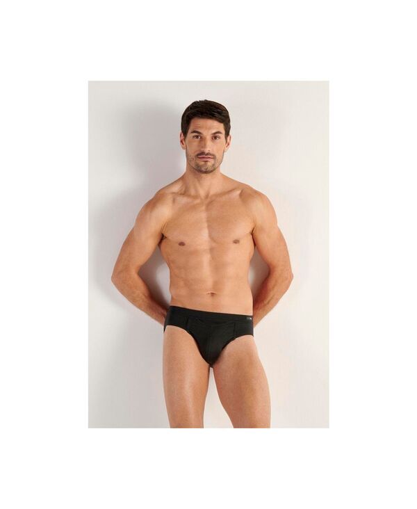 ホム メンズ アンダーウェア 靴下 ミニ HOMens Tencel Soft Comfort Mini Briefs Black ブラック