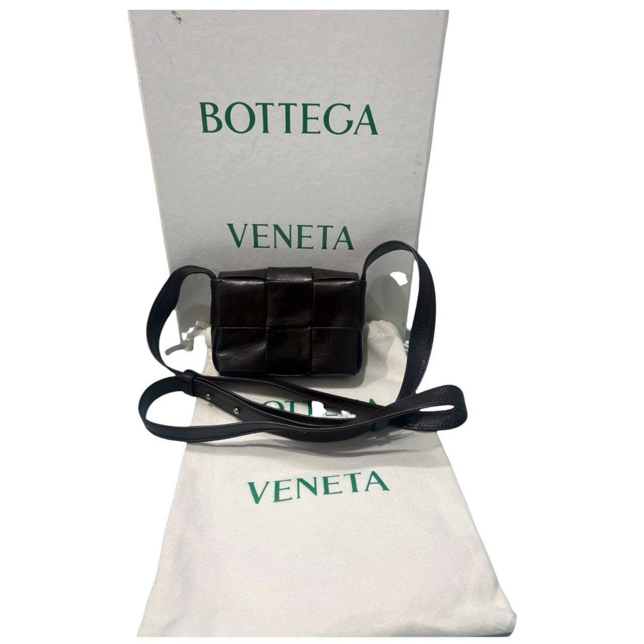 美品 BOTTEGA VENETA ボッテガ・ヴェネタ イントレチャート キャンディ