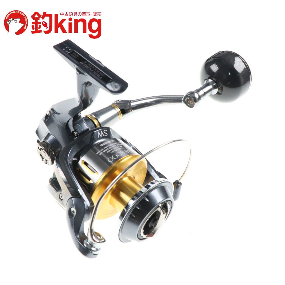 中古/美品】 シマノ 15 ツインパワーSW 8000HG /H167M ロッド リール