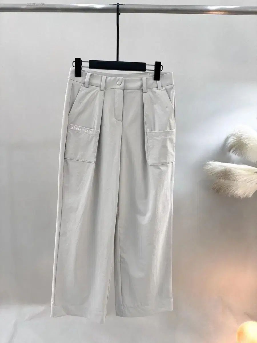 レディース ゴルフ ワイドパンツ Lサイズ