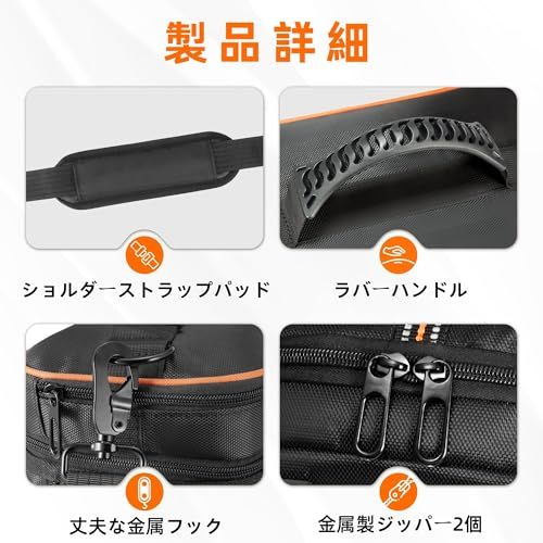 ポータブル電源 収納バッグ Jackery Explorer 1000 New (v2) に適合し