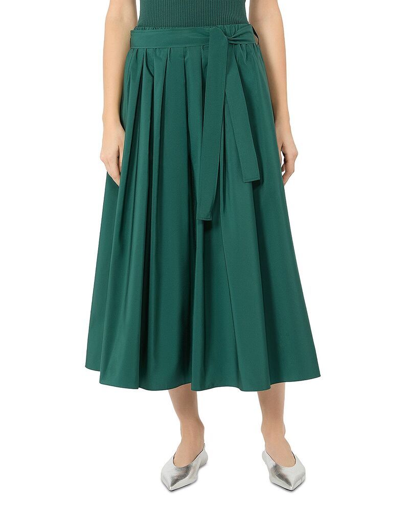 ウィークエンド マックスマーラ レディース ボトムスカート ミディ Weekend Max Mara Wkdalpaca Midi Skirt Dark Green グリーン