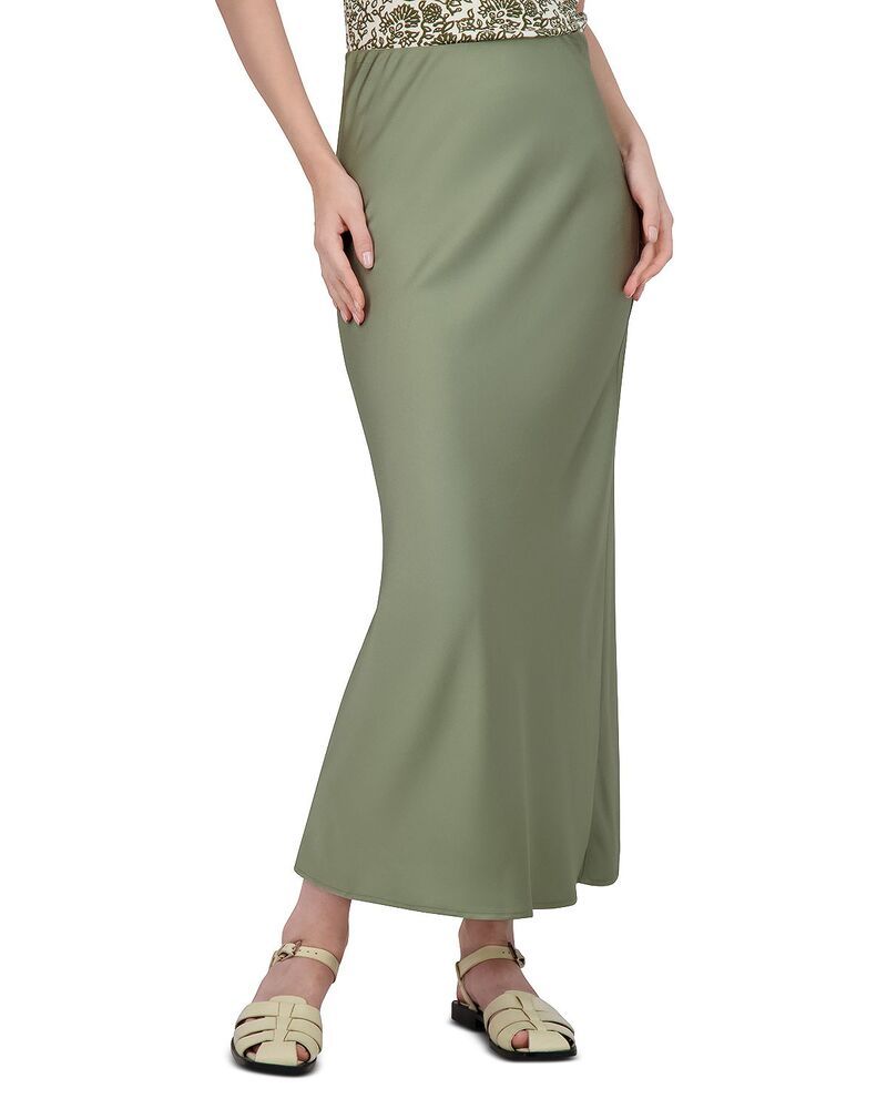 ポイント レディース ボトムスカート サテン Point Satin Slip Skirt Sage セージ