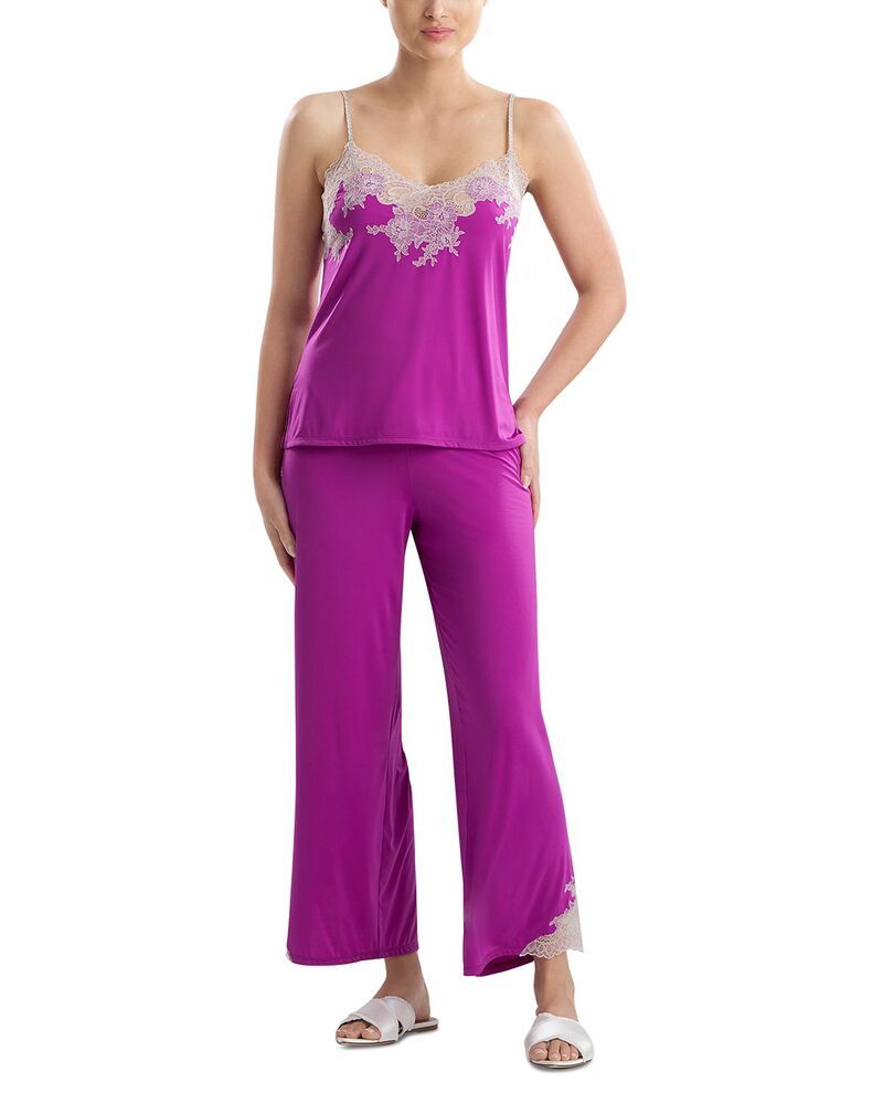 ナトリ レディース アウター パーカー・スウェット Natori Enchant Pajama Set Mad Magenta マゼンタ