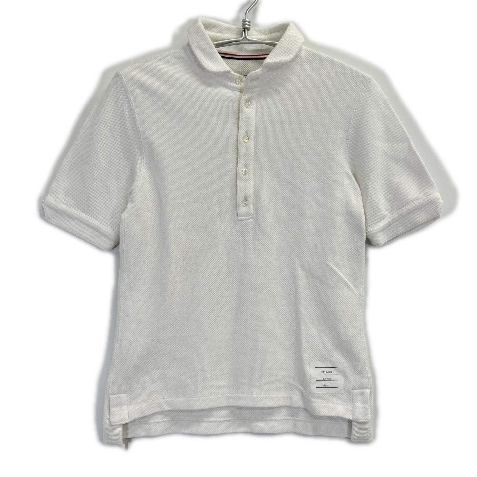 THOM BROWNE トムブラウン 国内正規 MJP009AK6940 ホワイト ヘビー