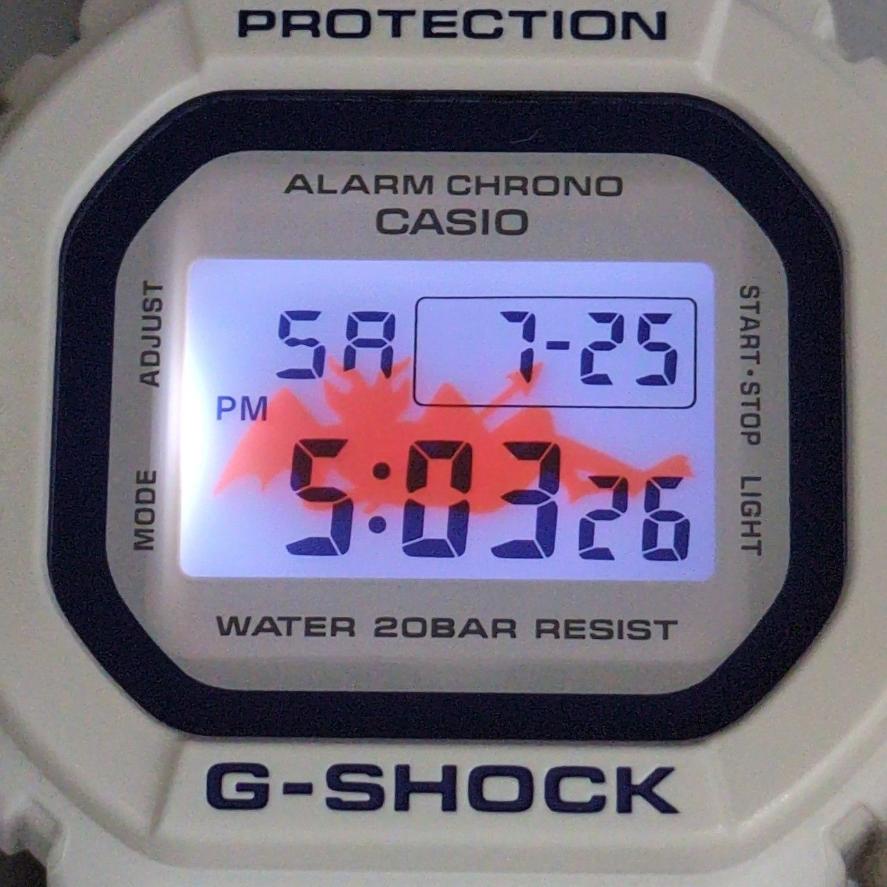 G-SHOCK ジーショック G PRESENTS LOVER’S COLLECTION 2023 腕時計 DW-5600LL デジタル クォーツ ホワイト クロスバンド ラバコレ G-SHOCK ジーショック G PRESENTS LOVER'S COLLECTION 2023 腕時計 DW