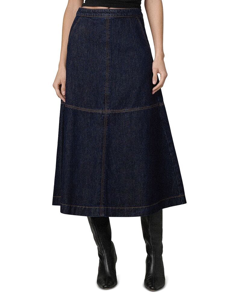 ジョーズジーンズ レディース ボトムスカート デニム Joes Jeans The Tavi Denim Skirt in Eminent デニム