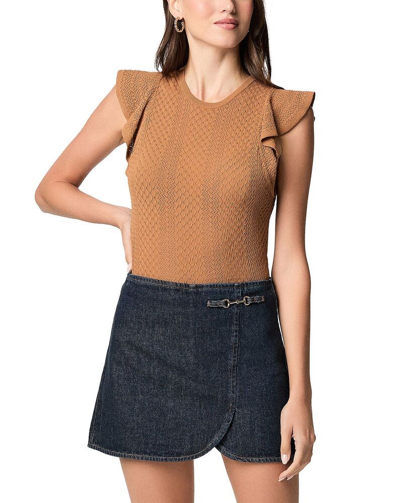 ペイジ レディース ボトムスカート ミニ PAIGE Montanna Mini Jean Skirt in La Mirada La Mirada