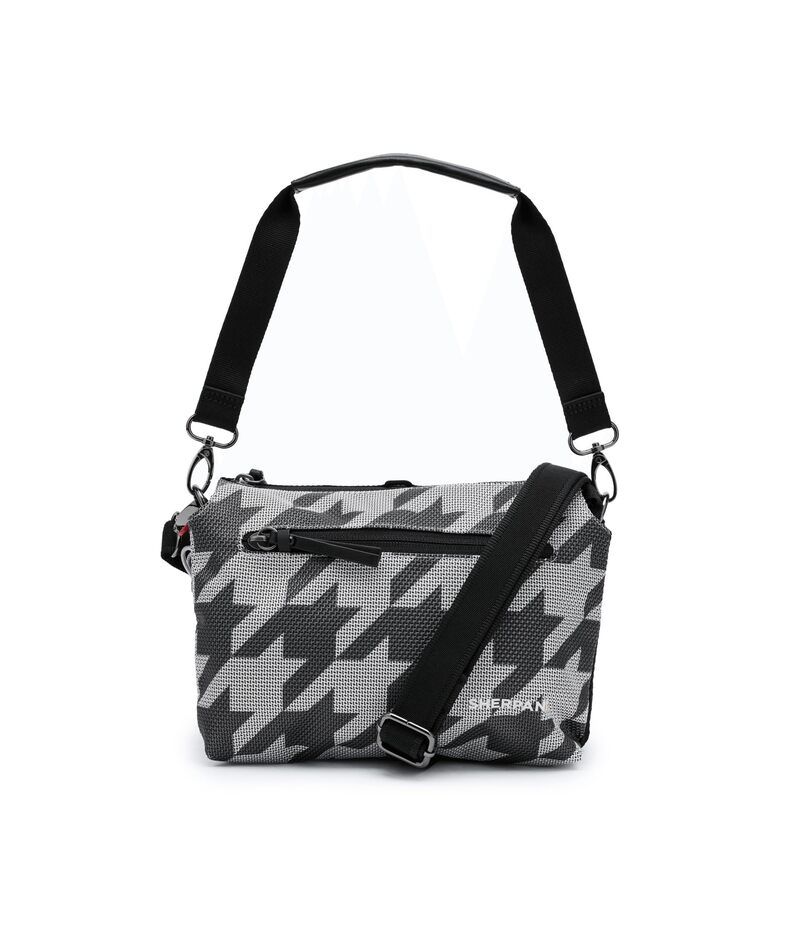 シェルパニ メンズ バッグ Sherpani Mei Antitheft Crossbody Houndstooth