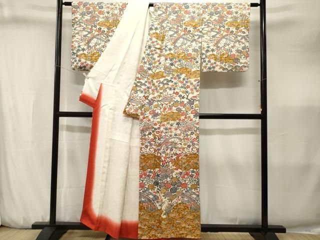 平和屋着物□訪問着 松竹梅御所解文 正絹 逸品 CABJ3211ev - メルカリ