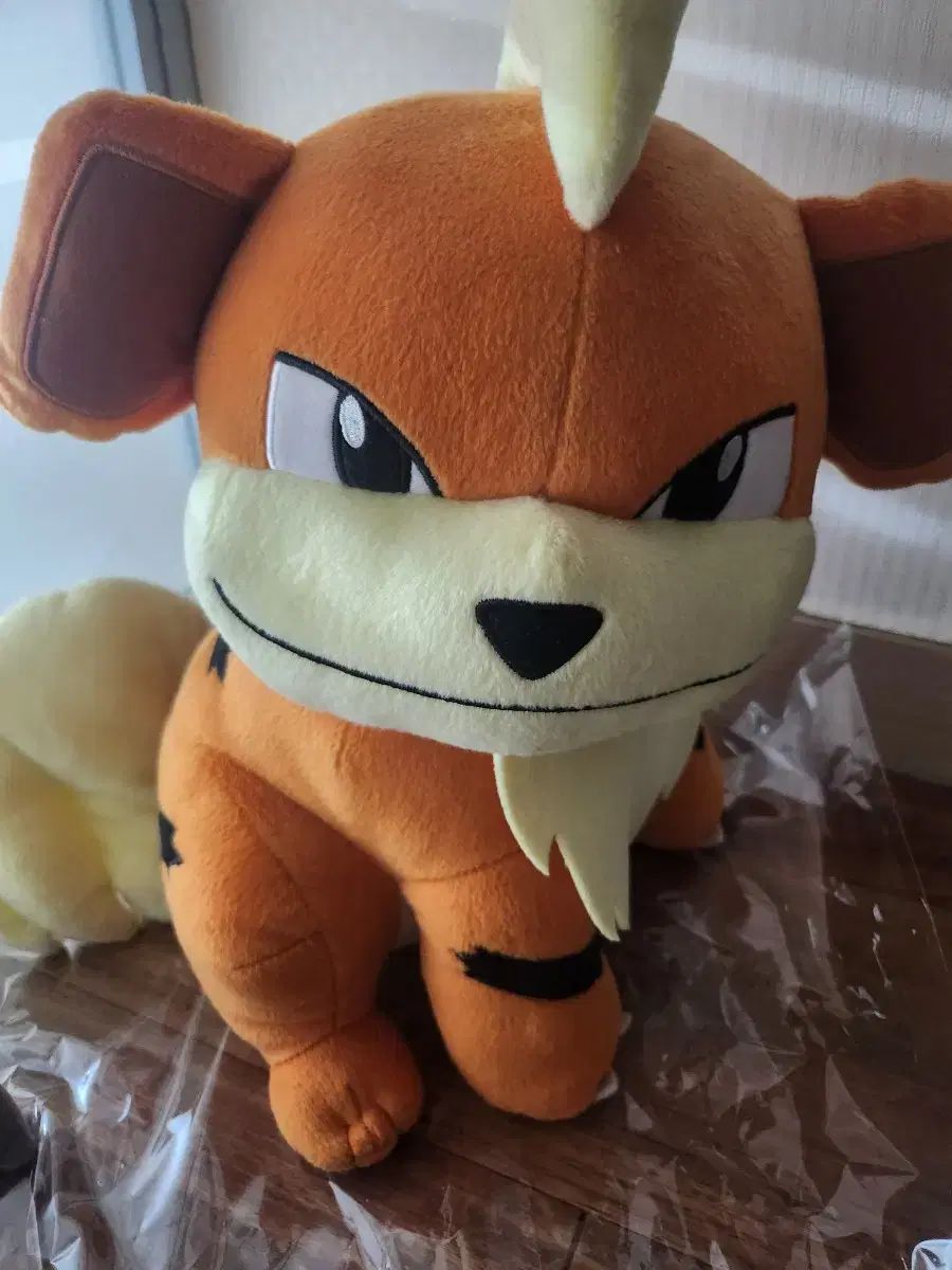 ポケモンセンター 왕큰 가디ぬいぐるみ ポップアップカード フィギュア ウインディ ポケットモンスター BANPRESTO