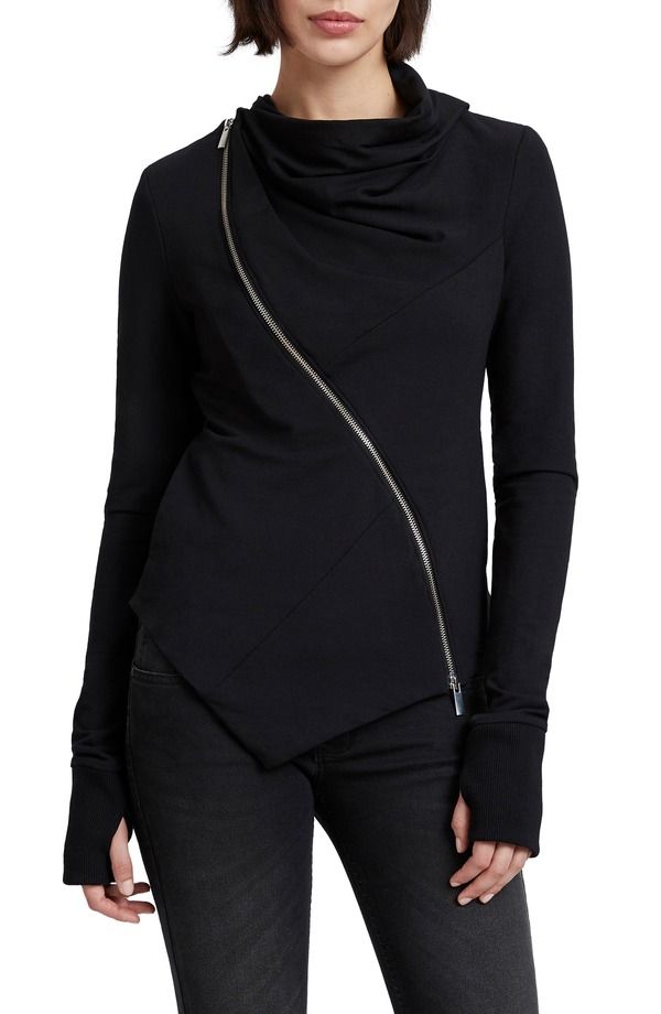マルセラ レディース アウター パーカー・スウェット パイル ジャケット Marcella Hoyt French Terry Jacket BLACK ブラック